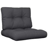 Cumpara ieftin Perne de paleti, 2 buc., negru, material textil