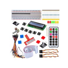 Kit de accesorii pentru placi de dezvoltare cu LED-uri, Display 1602 LCD, DS18B20 OKY1207