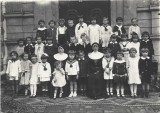 A3676N Elevi și călugărițe catolice, Cernăuți, 1928