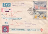 FILATELIE TEMATICA - PLIC CEHOSLOVACIA TEMATICA AVION AVIOANE