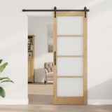vidaXL ușa de interior cu sticlă &quot;ORKDAL&quot; 78x211x4 cm din lemn masiv de pin