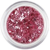 Mici fulgi de sclipici - roz cu aspect &icirc;nvechit, INGINAILS
