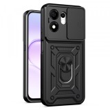 Cumpara ieftin Husa pentru Honor 600 Smart, Techsuit, CamShield, Neagra