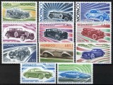 Monaco 1975 - Mașini de epoca, industria auto, serie neuzata