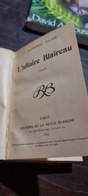 Alphone Allais - L&amp;#039;Affaire Blaireau foto