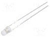 Dioda LED, 3mm, alb cald, 4200mcd, 7,5mA, 3...15V, OPTOSUPPLY - OSM53131A-VV