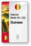 eSIM Internet Guineea, valabil 7 zile, trafic Nelimitat, Standard