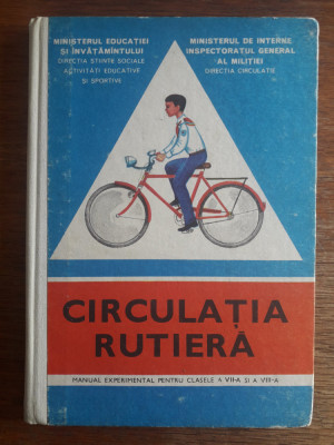 Manual Circulatia Rutiera - Cl. VII-VIII 1978 / R4P3S foto