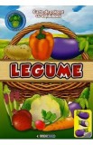 Legume. Carte de colorat cu abtibilduri