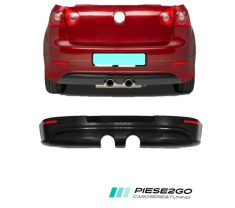 Prelungire bara spate dubla evacuare VW Golf 5 R32 Look 2003-2008 foto