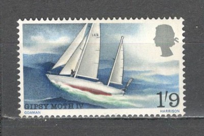 Anglia/Marea Britanie.1967 Inconjurul lumii cu yachtul F.Chichester GA.110 foto