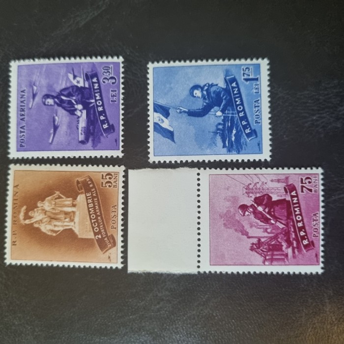 Romania MNH 1958 - Ziua fortelor armate - LP 461