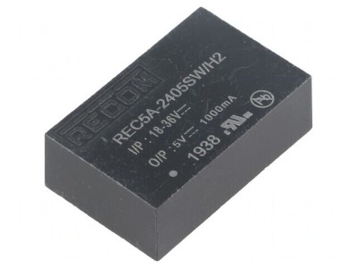 Convertor DC/DC 5W 18-36V la 5V 1A DIP24 foto