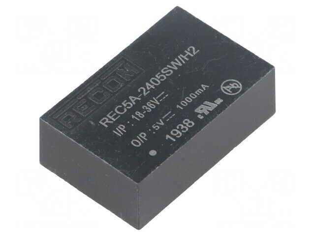 Convertor DC/DC 5W 18-36V la 5V 1A DIP24
