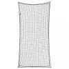 Plasă de remorcă cu funie elastică, negru, 7x3,5 m, PP