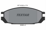 Set placute frana TEXTAR 2009801