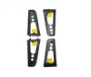 Set 4 Suporti Fixare Scara Bare Transversale ALM, Urechi Ancorare, Fixare Obiecte Lungi
