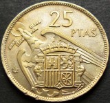 Cumpara ieftin Moneda 25 PESETAS - SPANIA, anul 1968 (57) *cod 863 C = excelenta!, Europa