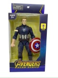 Figurina cu led luminos Capitan America