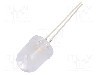 Dioda LED, 10mm, alb cald, 1560...2180mcd, 1mA, 2,8...3,4V, OPTOSUPPLY - OSM54KA131A-1MA