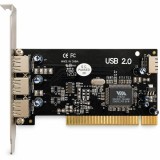 Cumpara ieftin Placă PCI USB 2.0 cu 3 Porturi +1,USB-A, Controller VIA VT6202, 480 Mbps