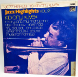 Lp Kid Ory &lrm;&ndash; Jazz Highlights Kid Ory Live, Vol. 2 1970 NM / VG+ jazz