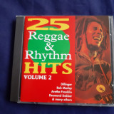 Various - 25 Reggae &amp; Rhythm Hits, vol.2 _ cd _ K-BOX, Europa, 1991