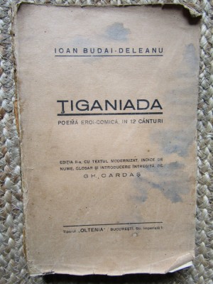 TIGANIADA -IOAN BUDAI DELEANU - 1928 foto