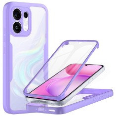 Asteroid GSM - ColorVerse 360 Series + Screen Protector - Oppo Reno16 / Reno16 Pro - Purple