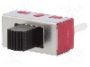 Intrerupator glisant, 3 pozitii, SP3T, ON-OFF-ON, C&amp;K - 1103M2S3CQE2