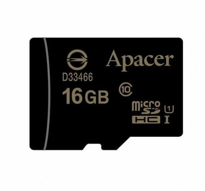 Card micro SDHC 16GB clasa 10 Apacer foto