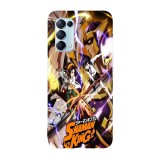 Husa compatibila cu Oppo A73, Viceversa, model Yoh and Ren Shaman King, Silicon, TPU, Transparent, Carcasa