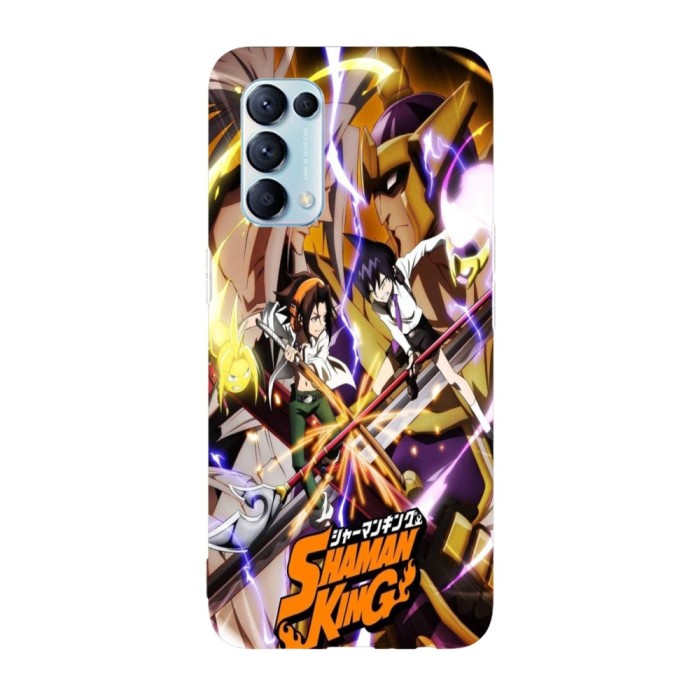 Husa compatibila cu Oppo A77, Viceversa, model Yoh and Ren Shaman King, Silicon, TPU