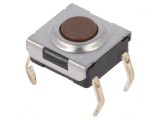 Micro&icirc;ntrerupător TACT SPST 0,05A 24V 1,57N
