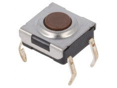 Micro&icirc;ntrerupător TACT SPST 0,05A 24V 1,57N