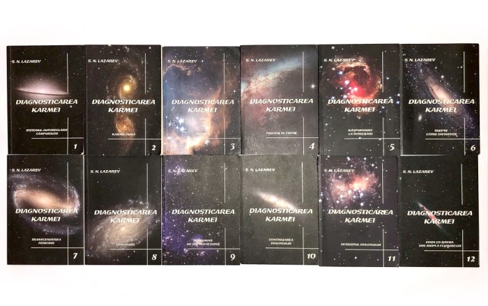 Vedeti poze si descriere, Diagnosticarea Karmei, Serghei Nikolaevici Lazarev, S.N. Lazarev, set complet 12 Vol. dezvoltare personala, spiritualitate.