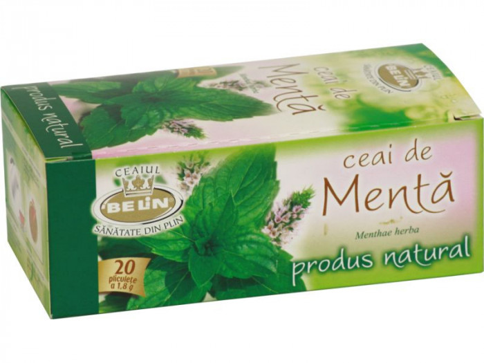 Ceai Belin De Menta, 20 Pliculete