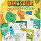 Carte de colorat cu activitati - Dinozaur PlayLearn Toys