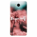 Husa silicon pentru Huawei Y6 2017, Be Yourself