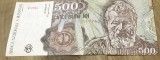 Cumpara ieftin (BNK B) Romania bancnota 500 lei 1991 aprilie E0015-82 UNC