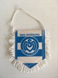 * Fanion fotbal MSV DUISBURG, 10x8cm