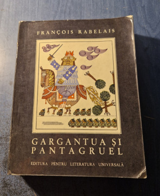 Gargantua si Pantagruel Francois Rabelais ilustratii Benedict Ganescu foto