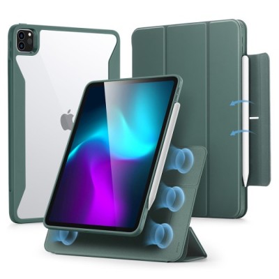 Husa pentru iPad Pro 11 2021 / 2022 - ESR Rebound Hybrid - Forest Green foto