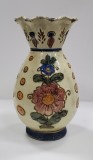 Vaza soliflora din ceramica, Troita, Perioada Interbelica