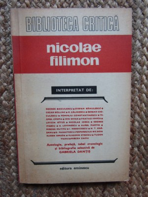 NICOLAE FILIMON INTERPRETAT-COLECTIV foto