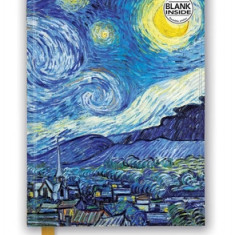 Vincent Van Gogh: Starry Night (Foiled Blank Journal)