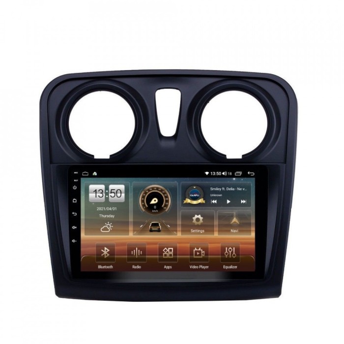 Navigatie dedicata cu Android Dacia Sandero II 2012 - 2020, 4GB RAM, Radio GPS