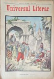 Revista Universul Literar nr.4/1897 pe coperta Ciumatii din India