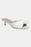 Steve Madden papuci Kit femei, culoarea alb, cu toc cui, SM11003719