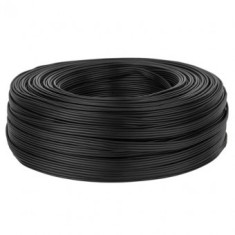 Cablu 4rca plat negru rola foto